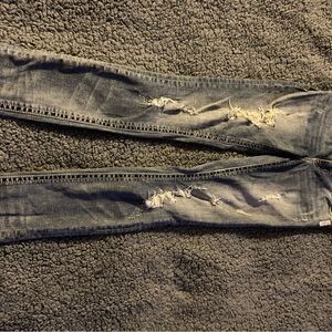 Silver Jeans Distressed Gray Women Jeans